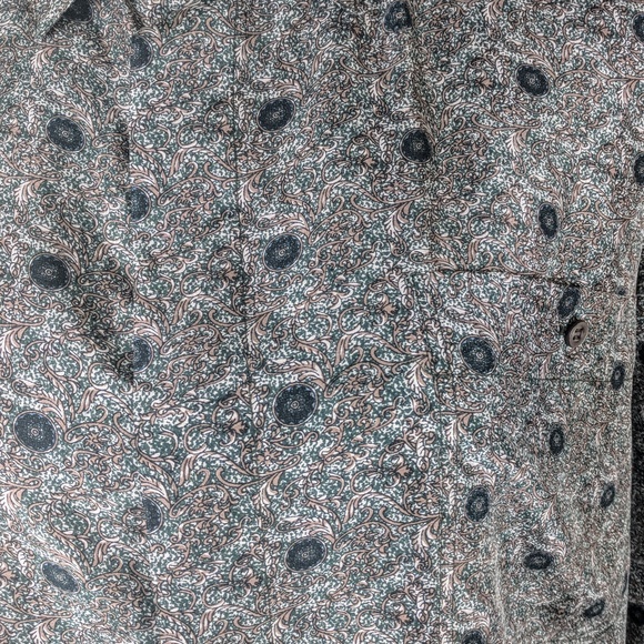 VTG 80s Colore Italia Silk Collar Button Up - Picture 6 of 7